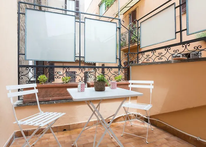 דירה Quiet Pied A Terre With Terrace In Borgo Pio *